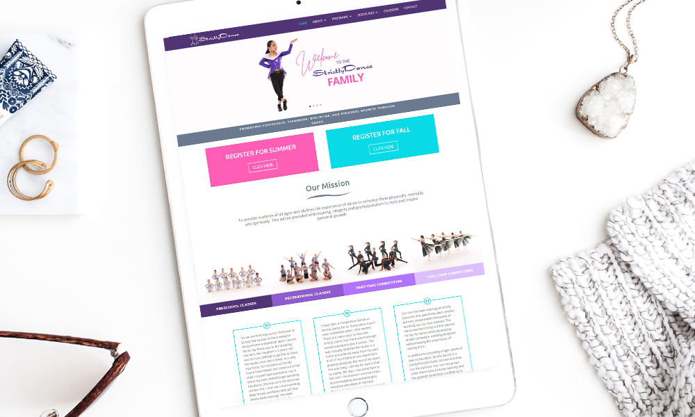 Strictly Dance Website Launch