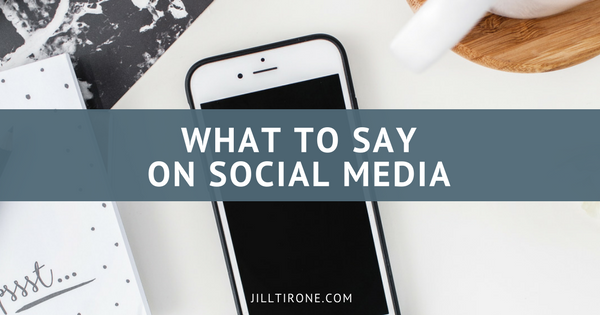 What To Say On Social Media